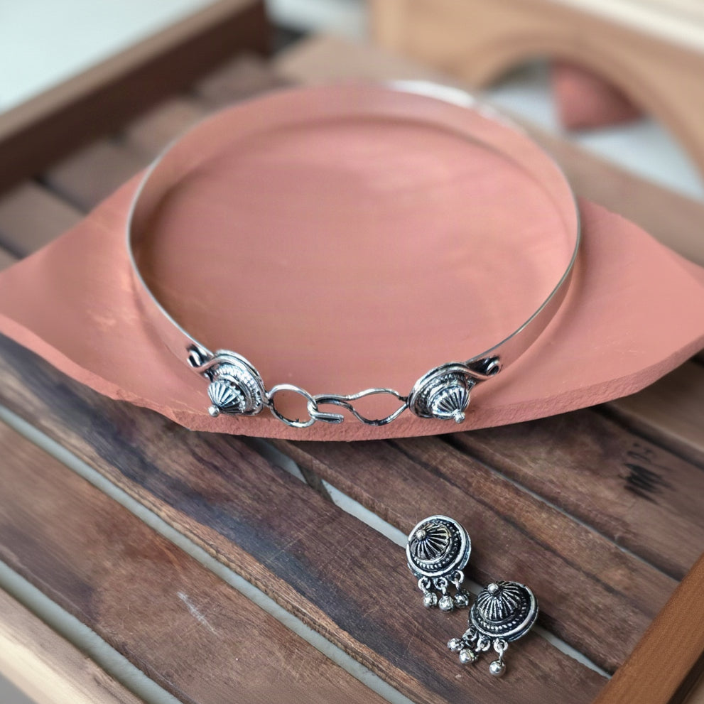 Oxidised Chitang Choker