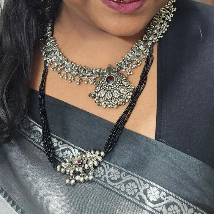 Rajata Belpaan Mangalsutra
