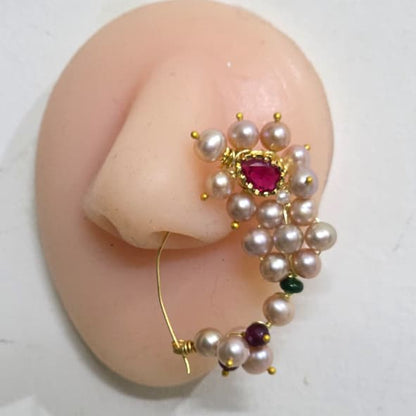 Rajasi Fresh Water pearl nath