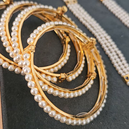 Ekdani Pearl Bangles