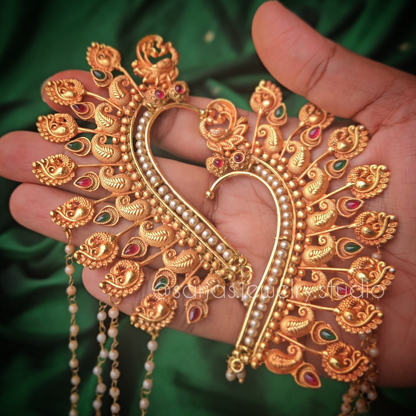 Gandharv Back-Earcuffs
